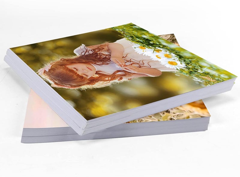 ZBEIVAN Photo Paper 8x10 inch High Glossy Paper 100 Sheets, 200 GSM Paper for Printer - Image 3